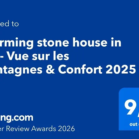 Charming Stone House In - Vue Sur Les Montagnes & Confort 2025 Casa vacanze